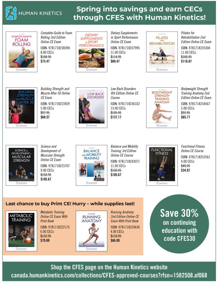 CFES Human Kinetics Spring 2026